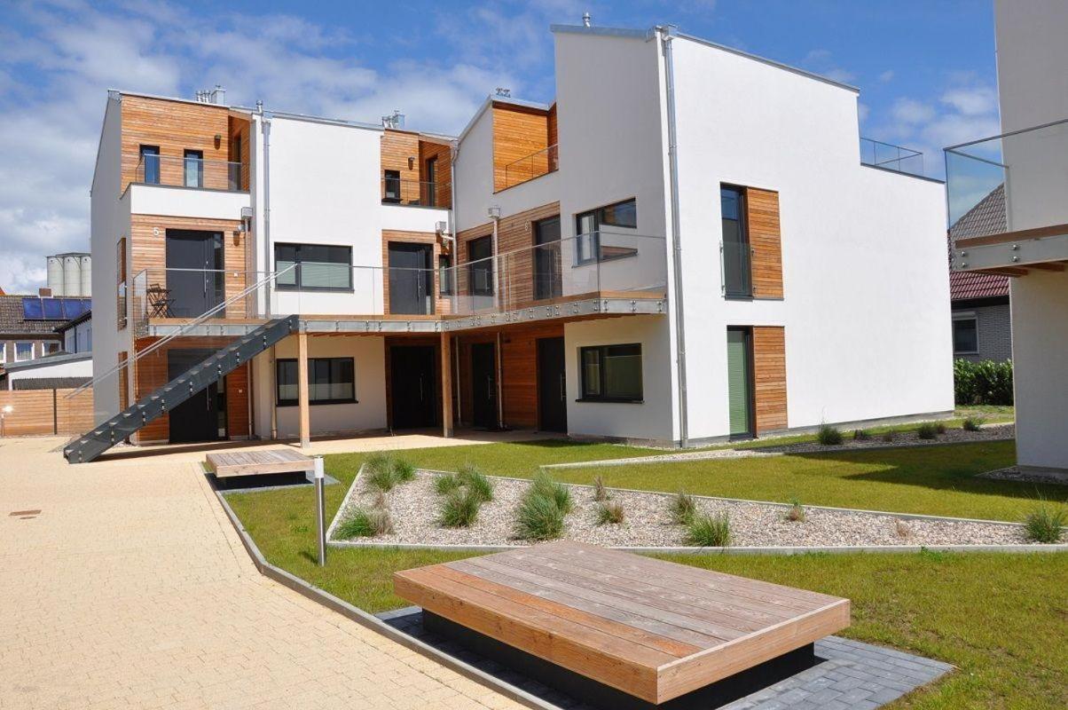 Haus-Wilhelmsplatz-Wohnung-Heimathafen Heiligenhafen Esterno foto