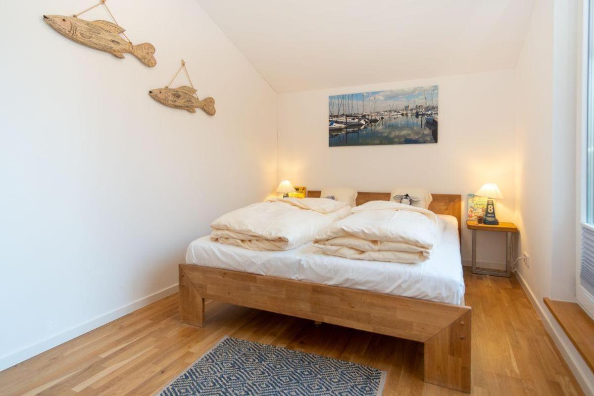 Haus-Wilhelmsplatz-Wohnung-Heimathafen Heiligenhafen Esterno foto