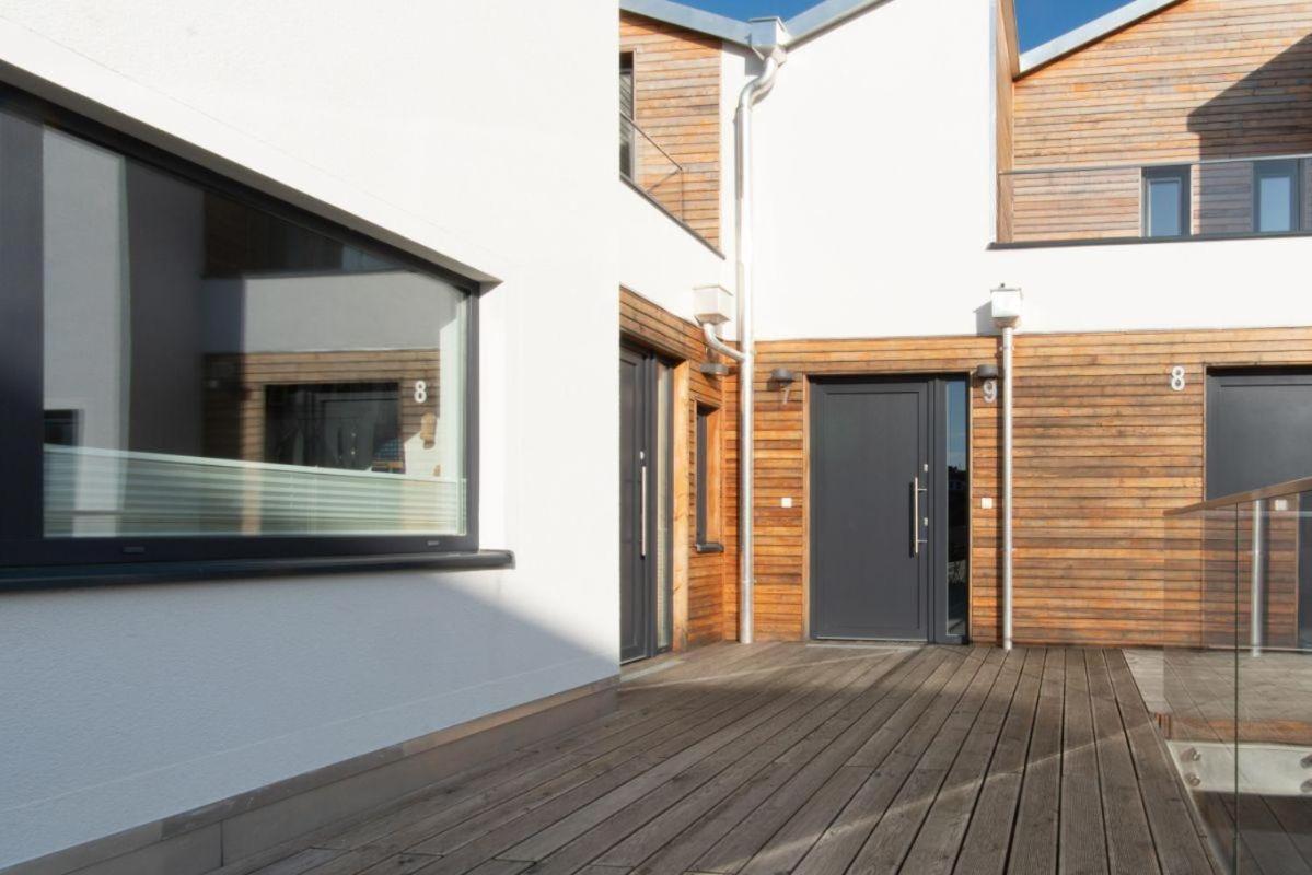 Haus-Wilhelmsplatz-Wohnung-Heimathafen Heiligenhafen Esterno foto