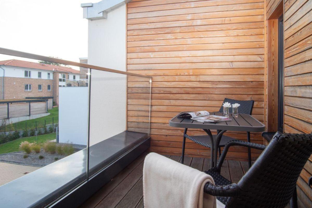 Haus-Wilhelmsplatz-Wohnung-Heimathafen Heiligenhafen Esterno foto